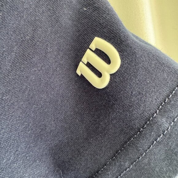 Set of 2 - Wilson Navy and White Baseball youth Tshirt Medium - 370 - Picture 8 of 8